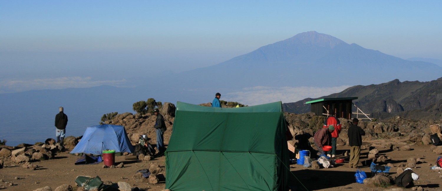 Camp on Kili