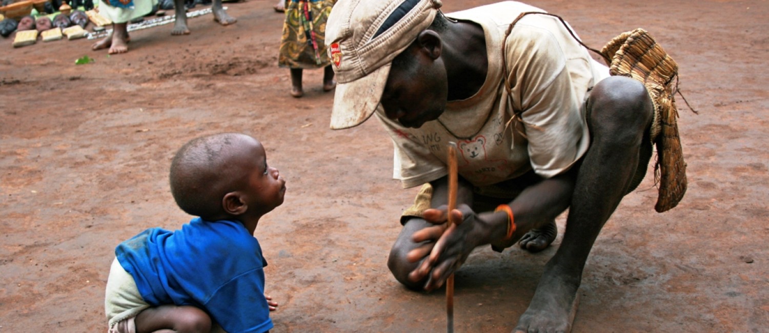 Ugandan villagers