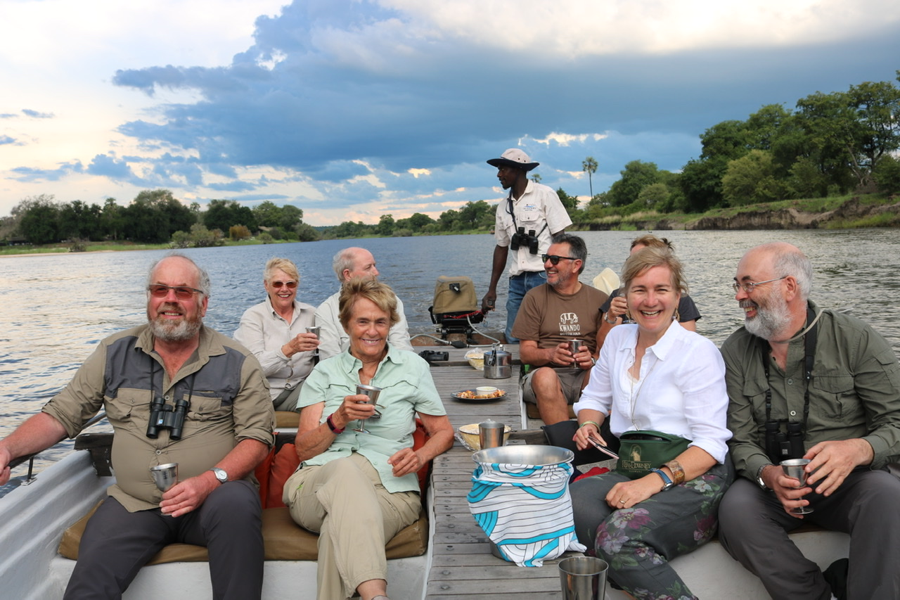 Boat on Zambezi